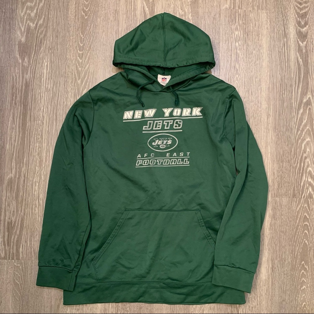 New‎ York Jets Football NFL Team Apparel Hoodie Youth Size Large